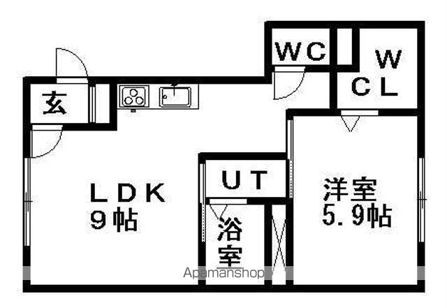 グランメール学園前の間取り写真