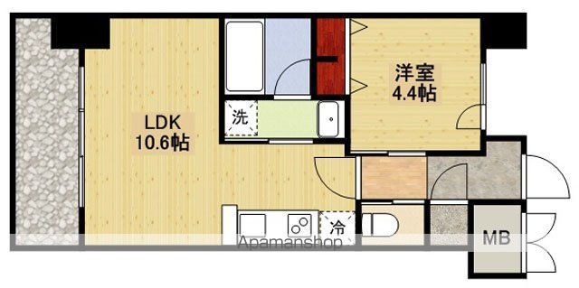 スプランディッド新大阪キャトルの間取り写真
