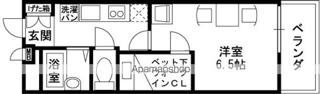 レオパレスアベンタ楽音寺の間取り写真