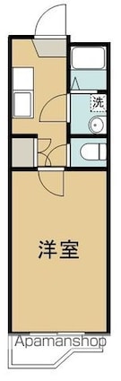 Ｋマンション[1K/30.87m2]の間取図