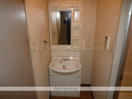 滋賀県大津市大江５丁目[1K/28m2]の洗面所