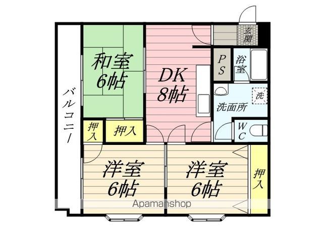 山口第一ビルの間取り写真