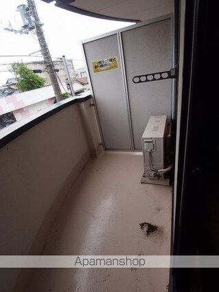 クレセール鹿嶋[1K/31m2]のバルコニー