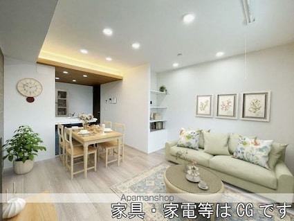 東京都杉並区高井戸東２丁目[2LDK/71.7m2]のリビング・居間