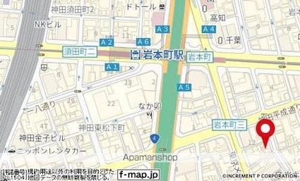 リビオレゾン千代田岩本町ルジェンテ[1R/25.03m2]の周辺9