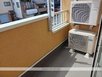 ハぁピネス[2LDK/61.02m2]のバルコニー