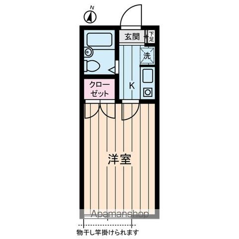 STUDIO FUJITAの間取り写真