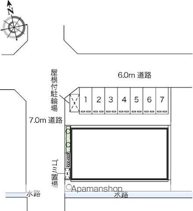 レオネクストＳＥＩＷＡⅢ[1K/34.88m2]の配置図