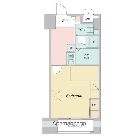 CANVASSすすきのの間取り写真