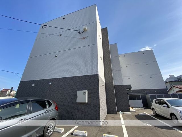 函館市電宝来谷地頭 宝来町駅 徒歩6分 4階建 築8年の外観写真