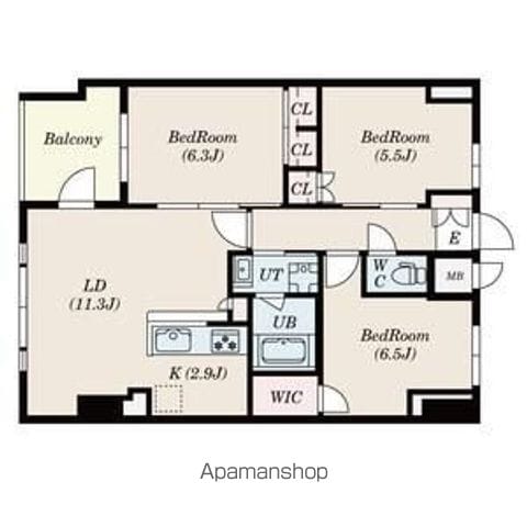 SーRESIDENCE伊都ATTIRANTの間取り写真