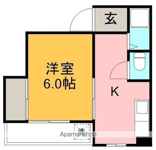 ハイツ寿の間取り写真