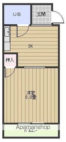 シャトウ山田の間取り写真