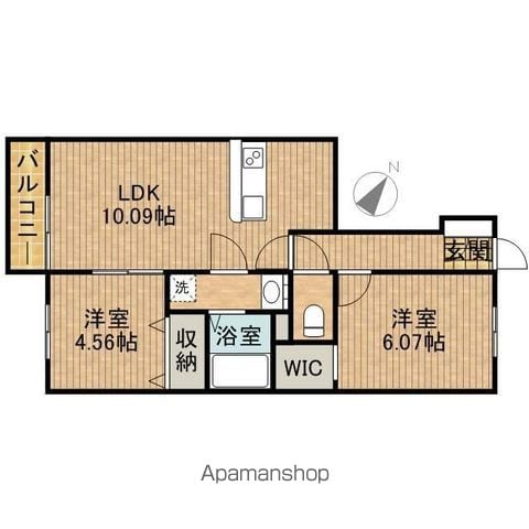 アニマート東町の間取り写真