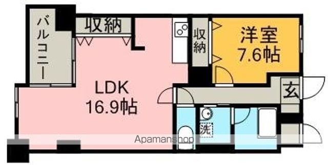 イーグルヘッド橦木の間取り写真