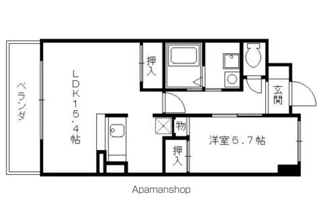 サンモール西京極の間取り写真