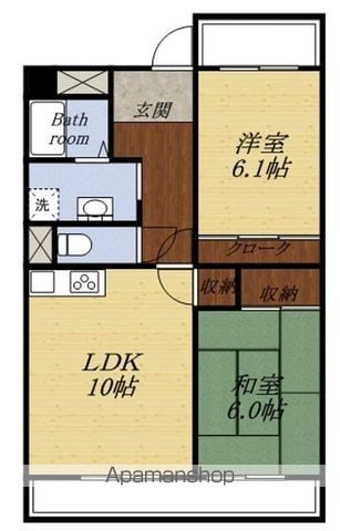 グローリーの間取り写真