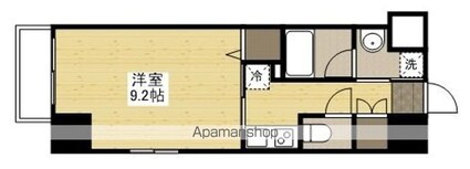 広島県広島市南区宇品神田５丁目[1K/29.97m2]の間取図