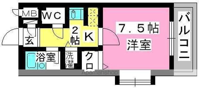 【プレデュパルク壱番館の間取り】