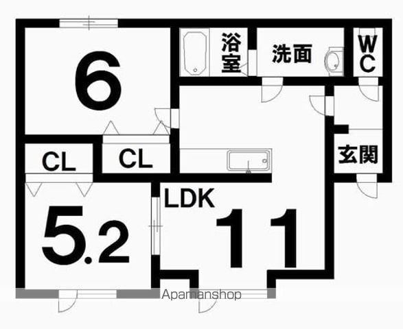 プルミエール318の間取り写真