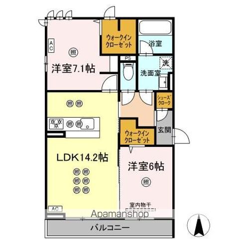 ノーブルミキの間取り写真