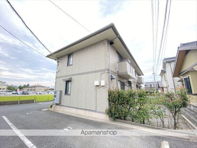 リバーポートあきB棟の外観写真