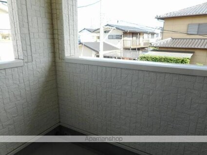 茨城県土浦市下高津１丁目[1LDK/49.14m2]のバルコニー