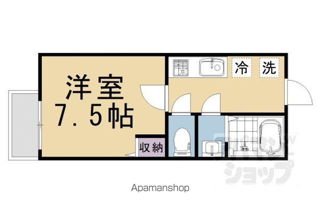 フラッティ四条大宮IIの間取り写真
