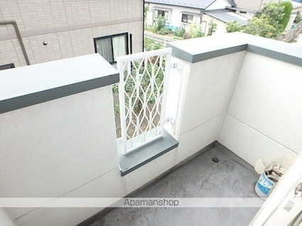 メゾニティ牧野　Ｂ[1K/25.74m2]のバルコニー