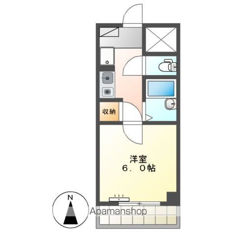 【千葉市中央区新町のマンションの間取り】