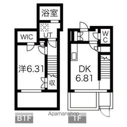 ＡＳＴＩＬＥ　三軒茶屋Ⅲ[1DK/41.09m2]の間取図