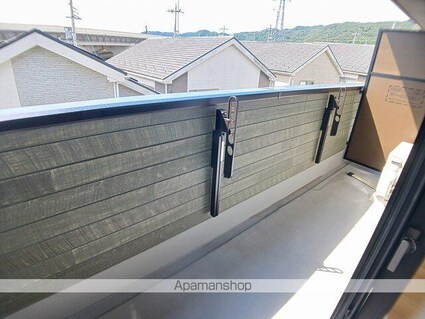 ディアコート唐崎[1LDK/42.38m2]のバルコニー