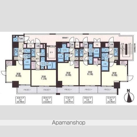 SーRESIDENCE西長堀の内装写真