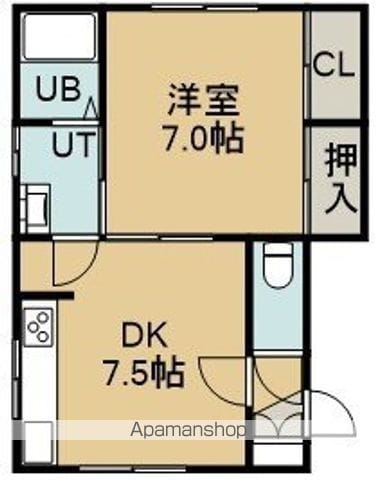 ハイツななかまどの間取り写真