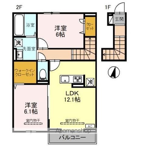 ヴォルガ IIの間取り写真