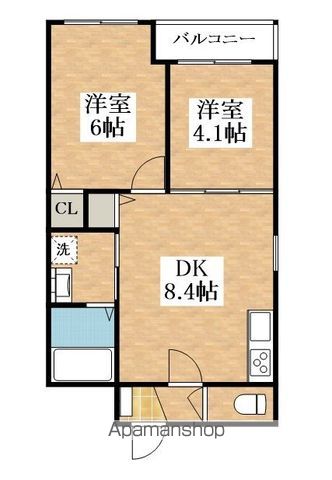 クレストの間取り写真