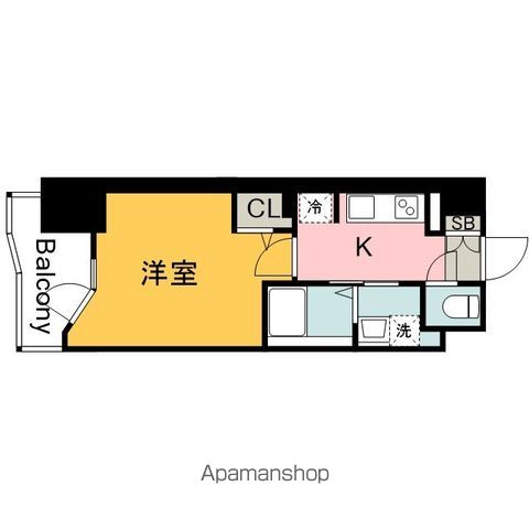 S−RESIDENCE国泰寺町一丁目の間取り写真
