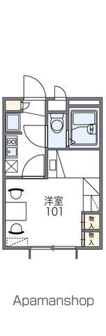 レオパレス望の間取り写真