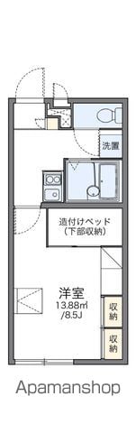 レオパレスフォレーの間取り写真