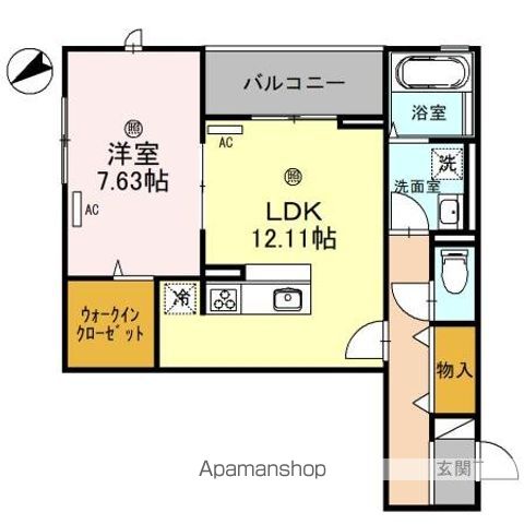 プティペルの間取り写真