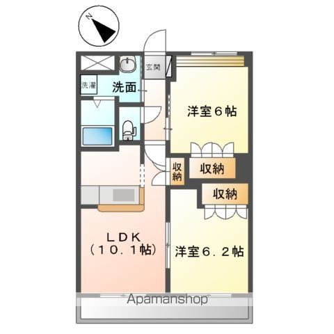 PALAZZO DEL SOLEの間取り写真