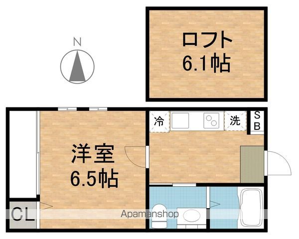 STAGE福沢町の間取り写真