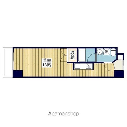 カローラ木屋町[1R/28.35m2]の間取図