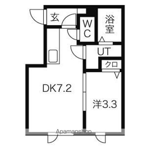 エルドラード平岸の間取り写真
