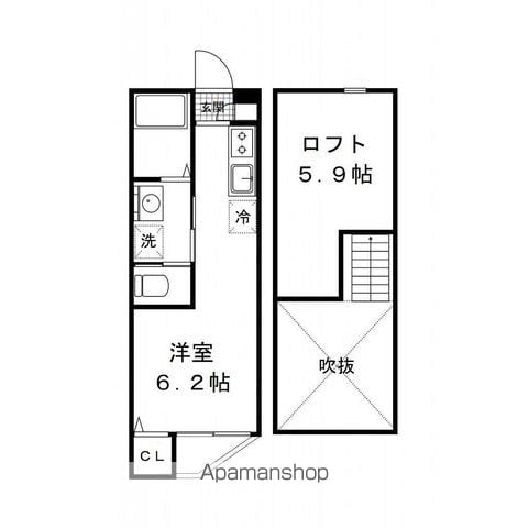 フェイストハイツの間取り