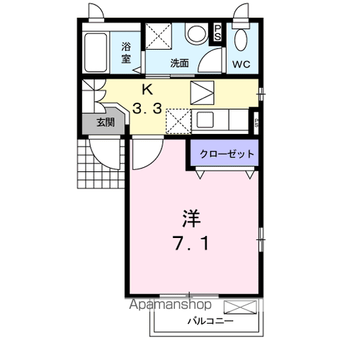 アルドールの間取り写真