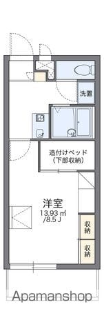 レオパレスワカバコーポの間取り写真