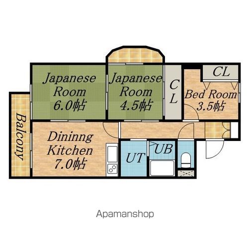 コルメナ元町の間取り写真