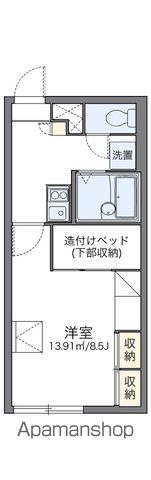 レオパレス新さっぽろIIの間取り写真