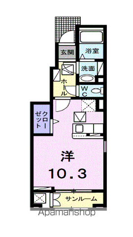 HKR SUNAYAMA IIの間取り写真